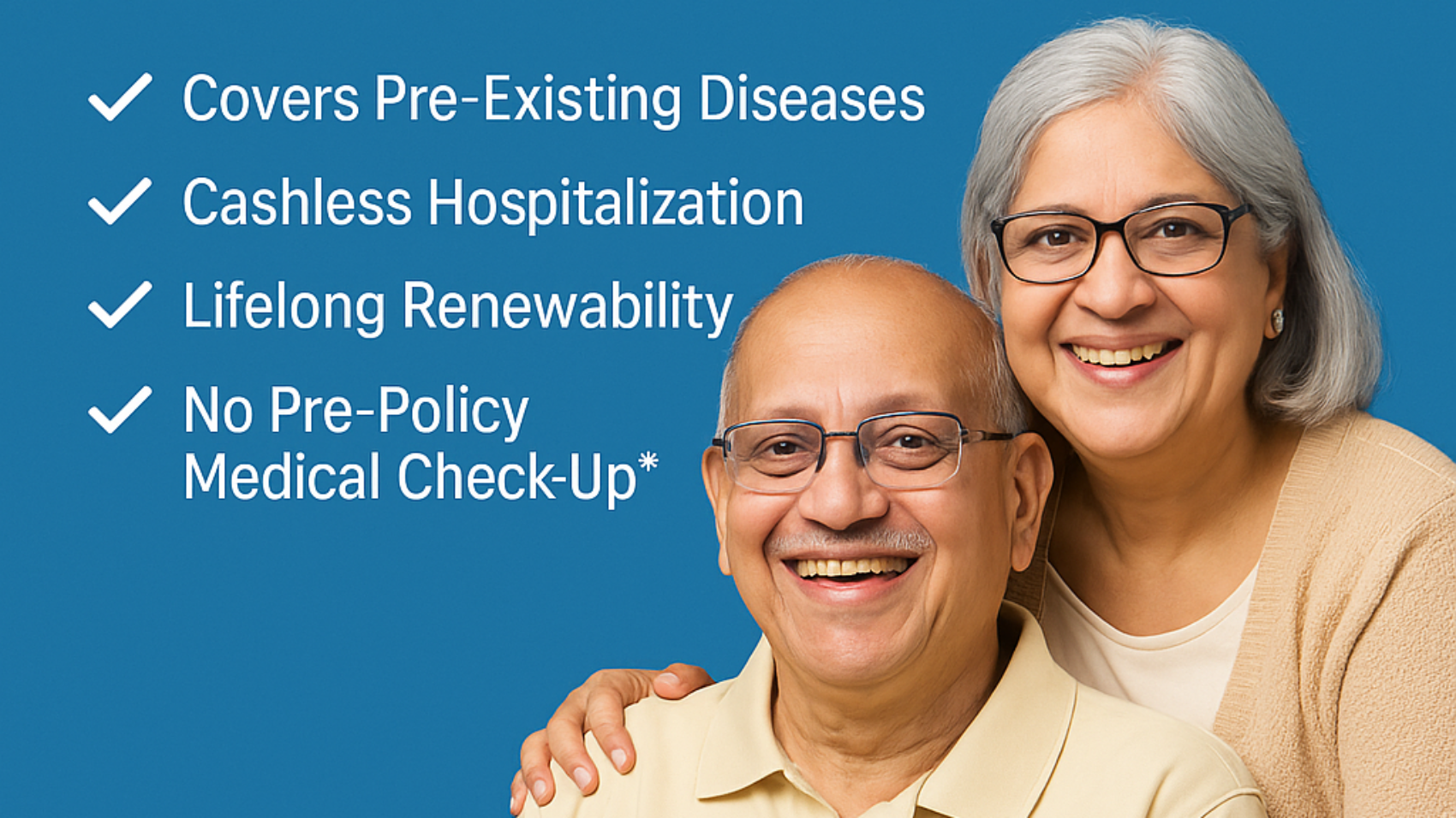 Comprehensive Senior Citizen Health Plans – HyGlobal Insurance & TATA AIG