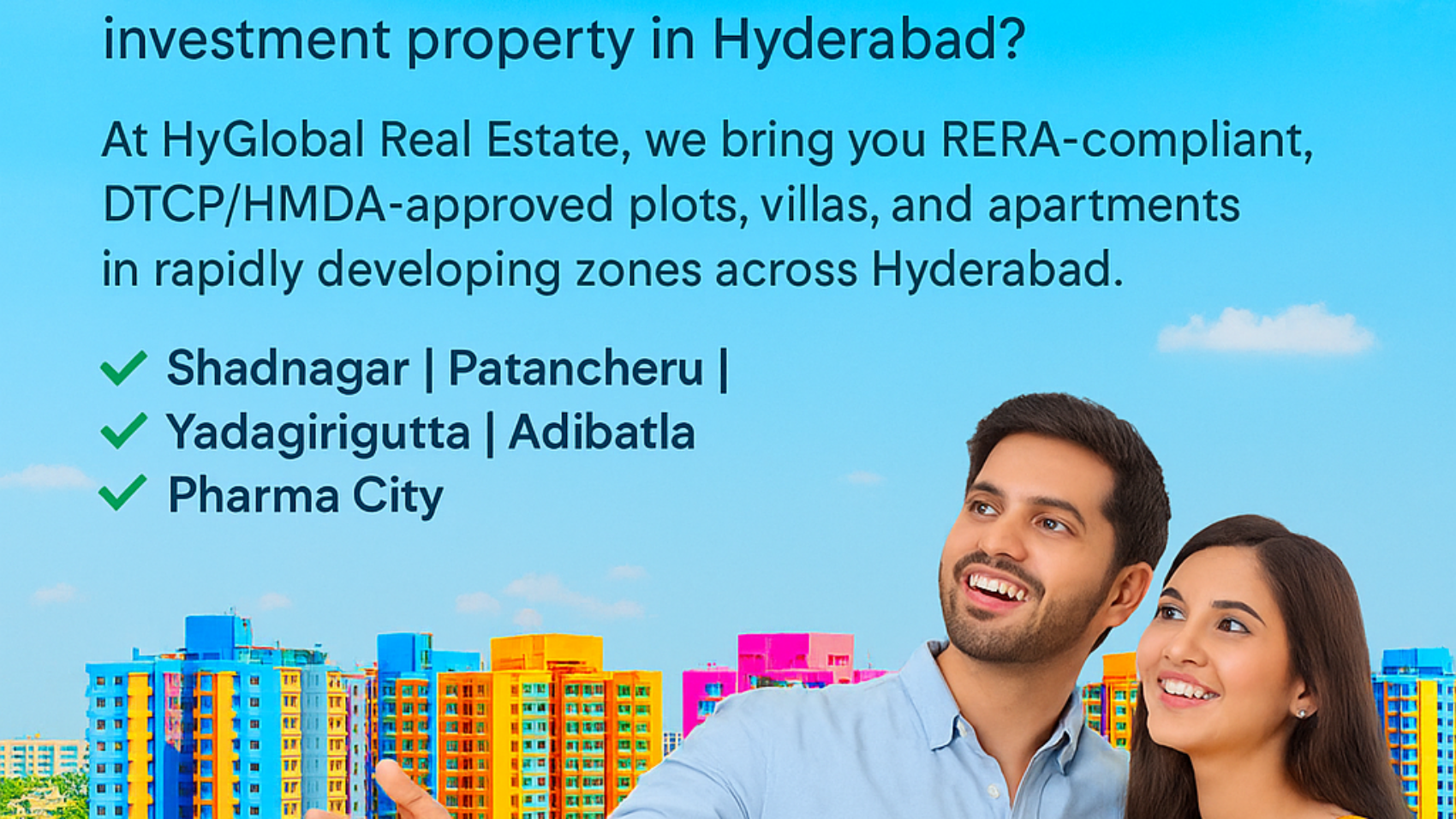Dreaming of your perfect home or investment property in Hyderabad