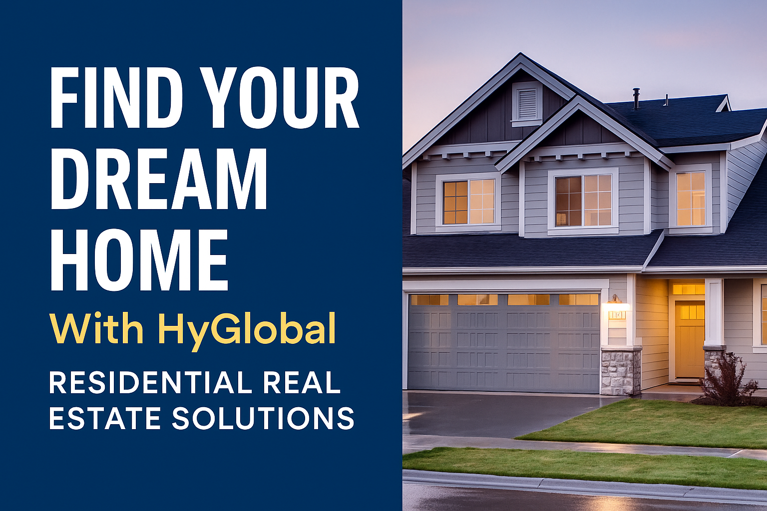 Find Your Dream Home with HyGlobal – Residential Real Estate Solutions