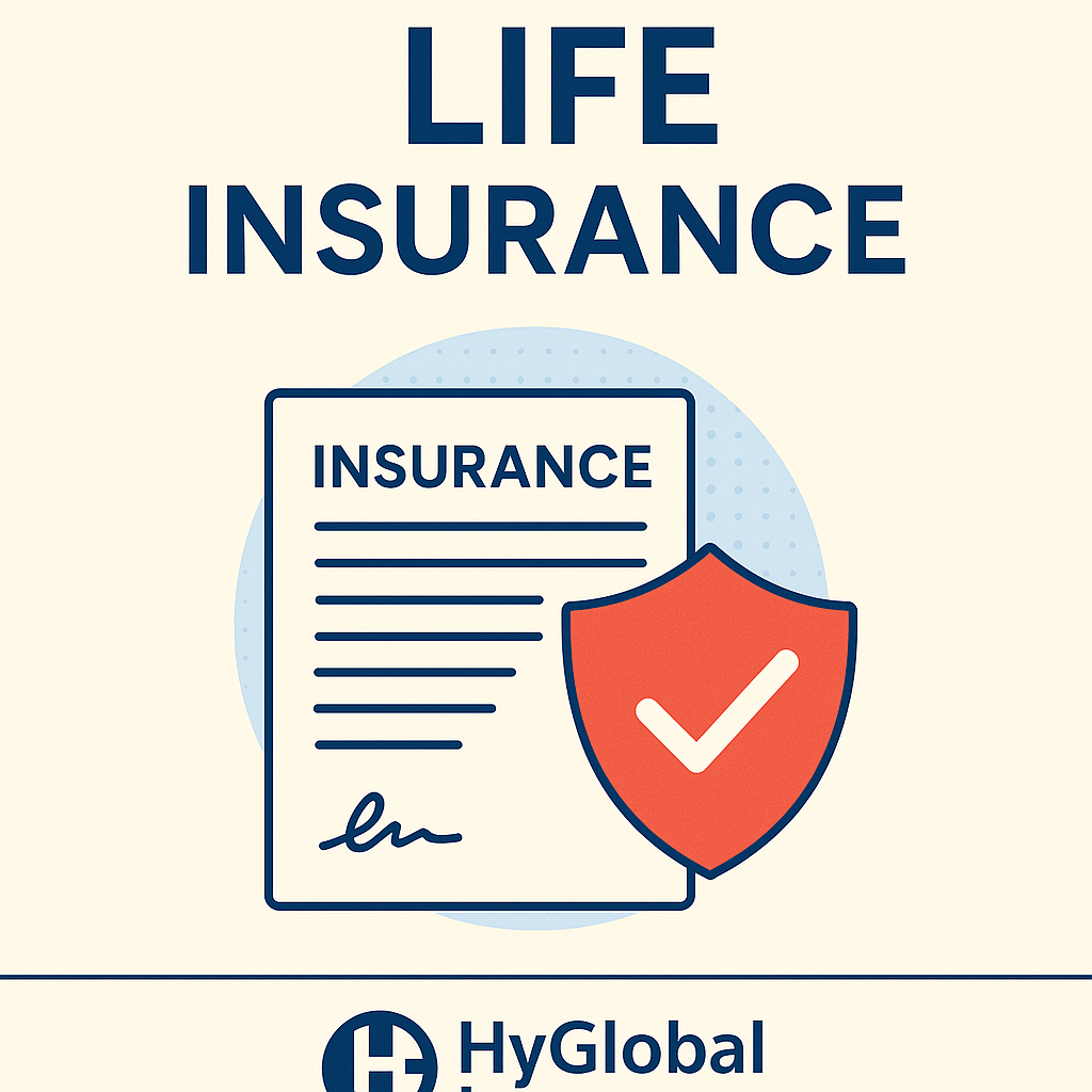 Protect your loved ones with a trusted life insurance plan from HyGlobal Insurance. Discover term, whole life, ULIP, and child plans designed for your family’s future
