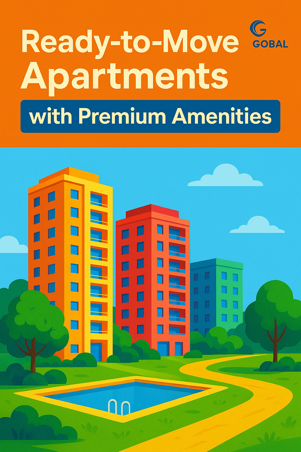 Ready-to-Move Apartments with Premium Amenities with HyGlobal