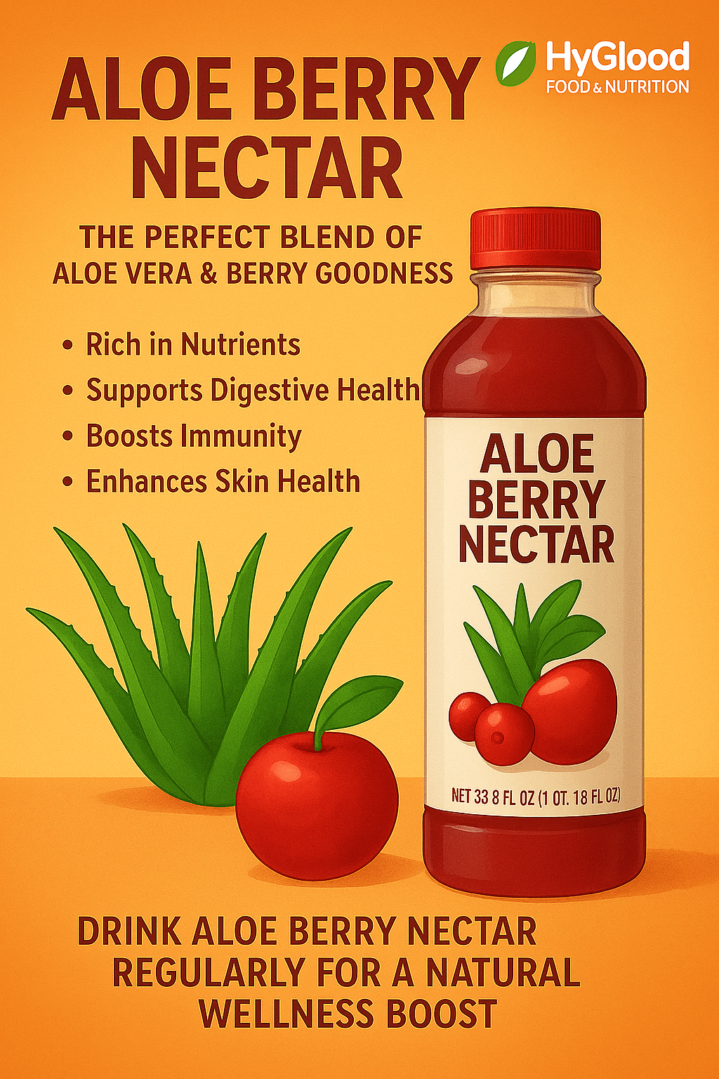 Aloe Berry Nectar – The Perfect Blend of Aloe Vera & Berry Goodness