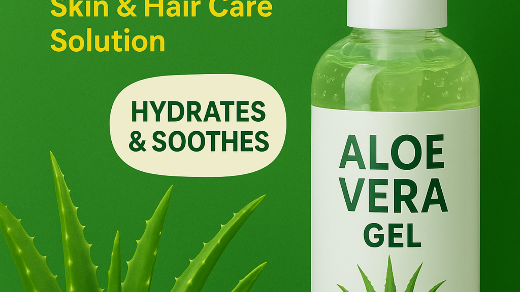Aloe Vera Gel – Nature’s Ultimate Skin & Hair Care Solution
