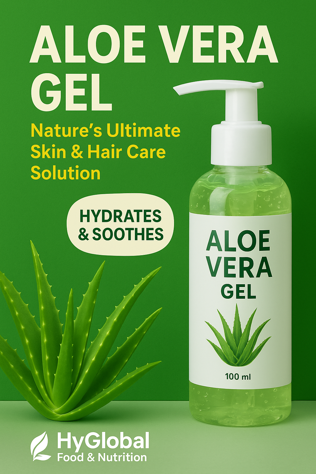 Aloe Vera Gel – Nature’s Ultimate Skin & Hair Care Solution