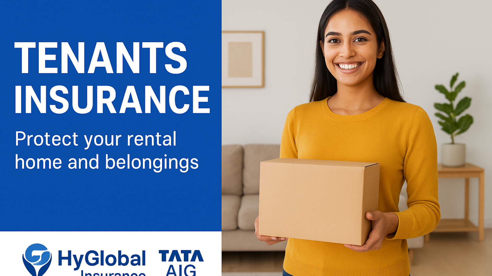 Protect Your Rental Home with HyGlobal Insurance & TATA AIG Tenants Insurance