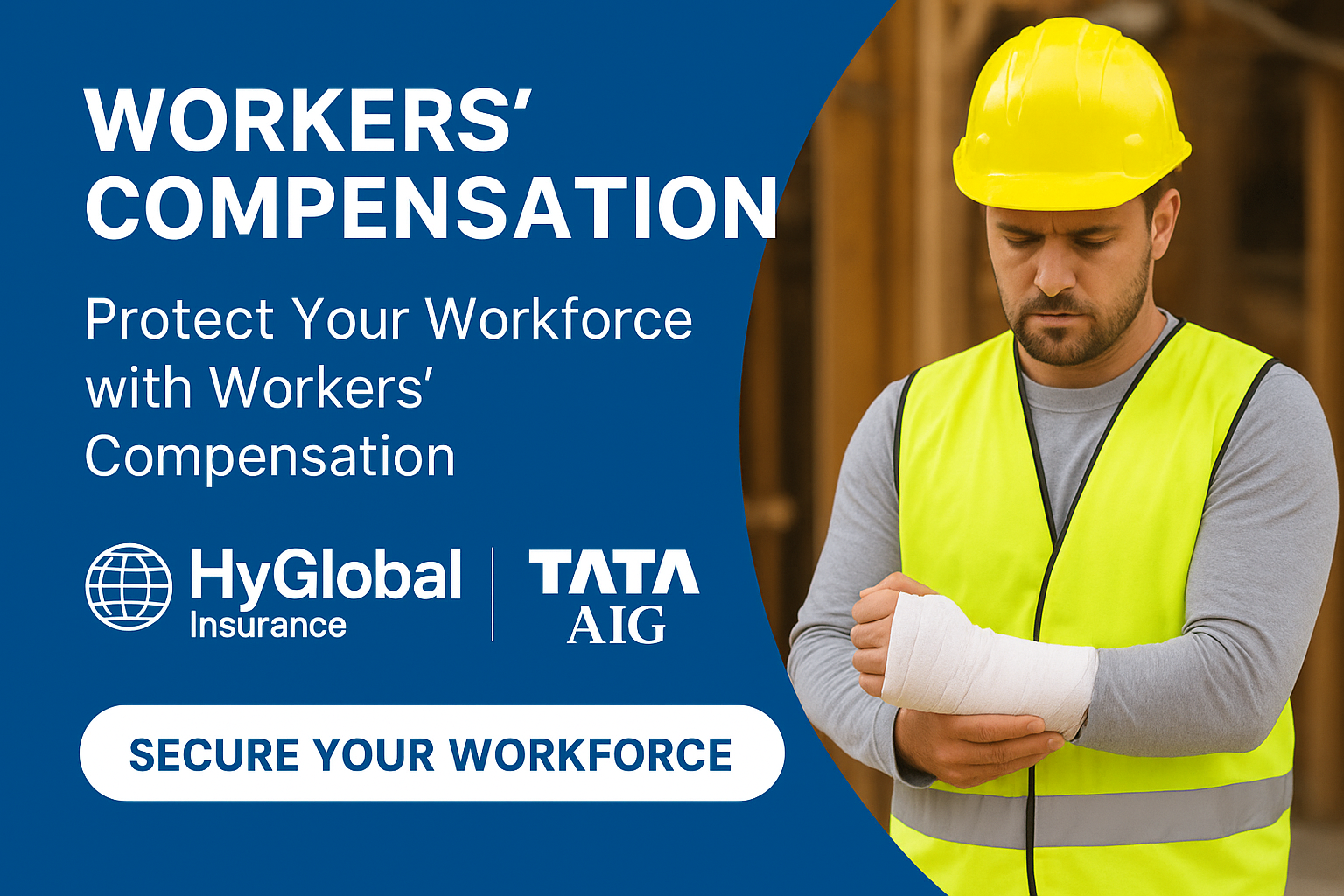 Protect Your Workforce with Workers’ Compensation – HyGlobal Insurance & TATA AIG