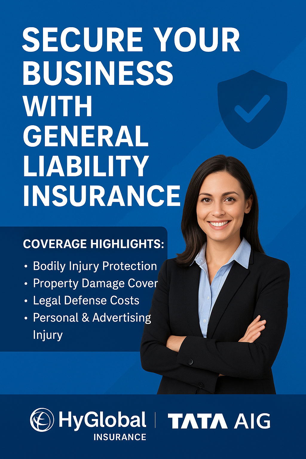 Secure Your Business with General Liability Insurance – HyGlobal Insurance & TATA AIG